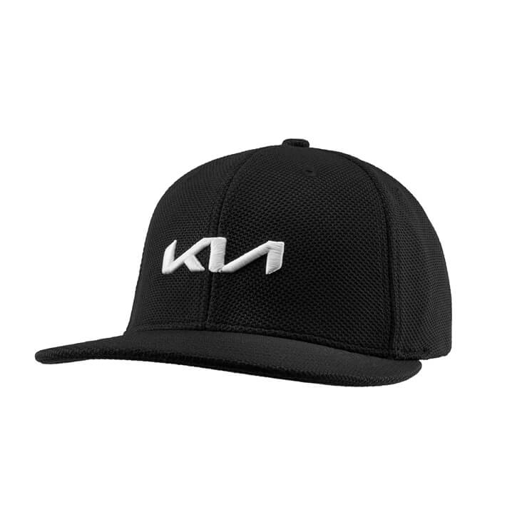 Flat Bill Textured Snapback Cap