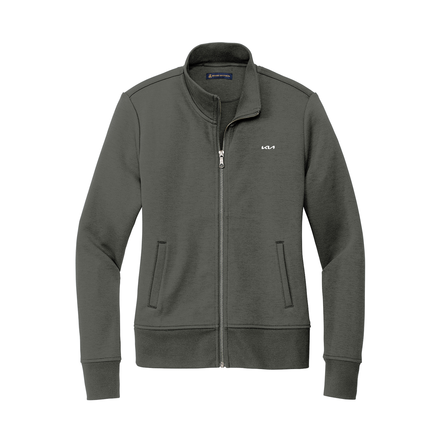 Brooks Brothers Women's Double-Knit Full Zip